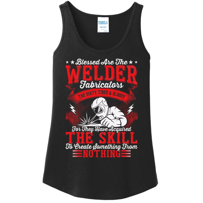 Welder Fabricators Funny Welders Welding Backside Ladies Essential Tank