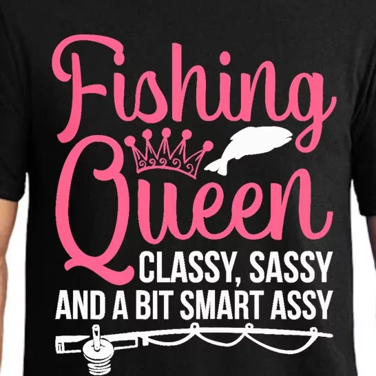 Wo Fishing for Girl Fish Bass Fishing Pajama Set