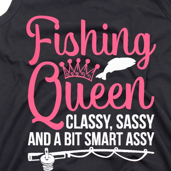 Wo Fishing for Girl Fish Bass Fishing Tank Top