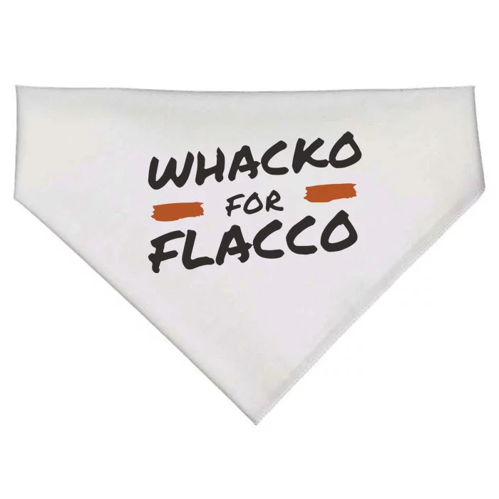 Whacko For Flacco Cleveland Joe Flacco USA-Made Doggie Bandana