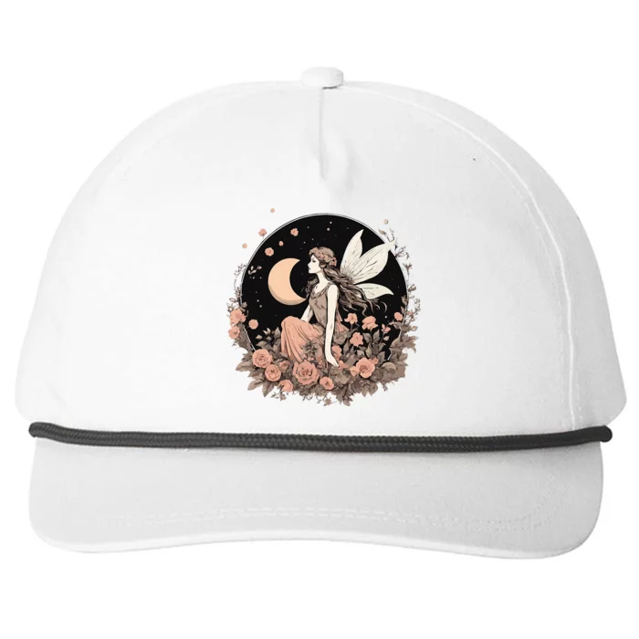 Whimsical Fairy Fairycore Aesthetic Snapback Five-Panel Rope Hat