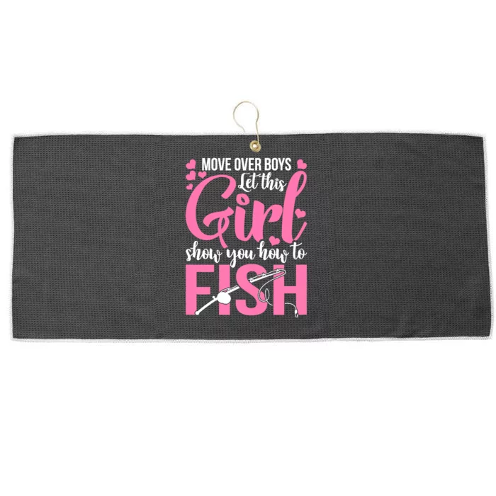 Wo Fishing for Girl Fish Bass Fishing Large Microfiber Waffle Golf Towel