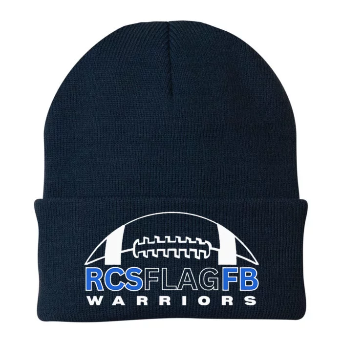 Warriors Flag Football Knit Cap Winter Beanie