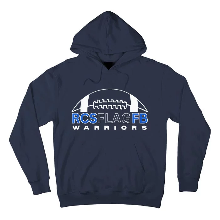 Warriors Flag Football Tall Hoodie