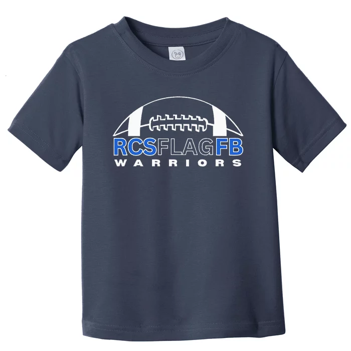 Warriors Flag Football Toddler T-Shirt