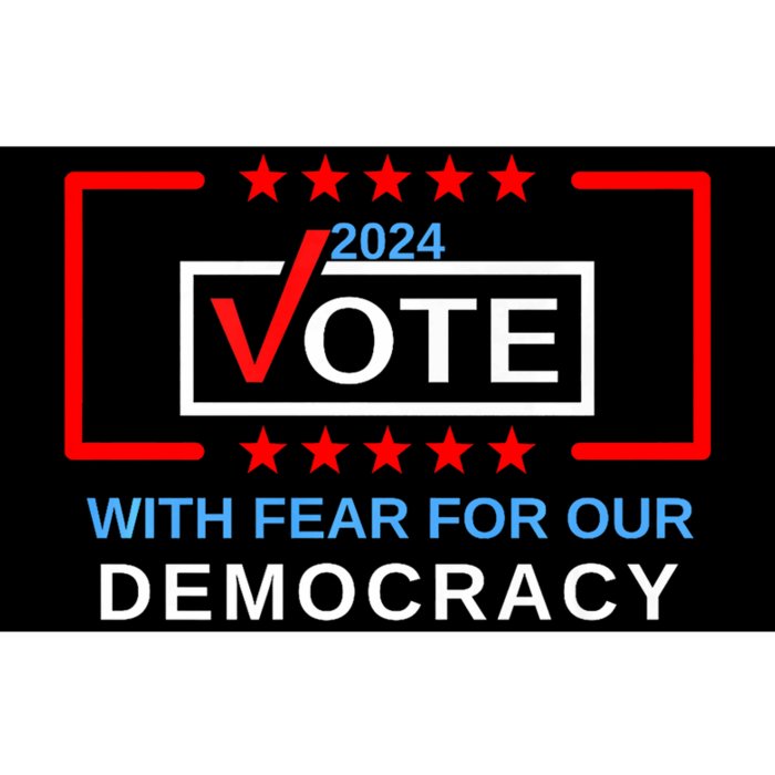 With Fear For Our Democracy I Dissent Justice Sotomayor Bumper Sticker