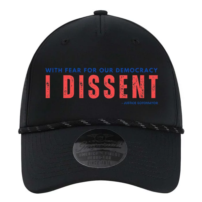 With Fear For Our Democracy I Dissent Justice Immunity Performance The Dyno Cap