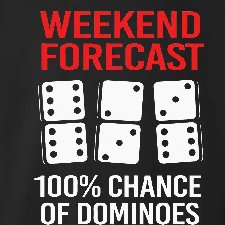 Weekend Forecast Funny Domino Toddler Hoodie