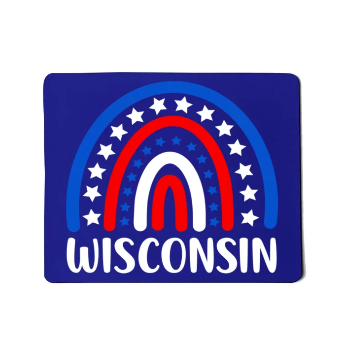 Wisconsin Funny Gift I Love Wisconsin Usa Gift Mousepad