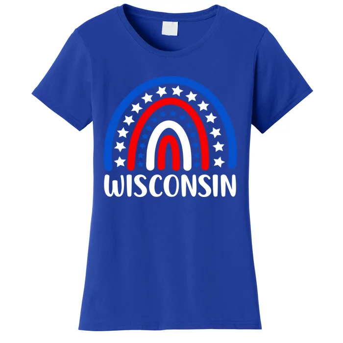 Wisconsin Funny Gift I Love Wisconsin Usa Gift Women's T-Shirt