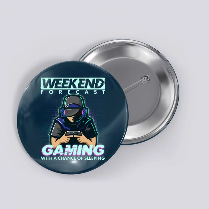 Weekend Forecast Gaming With A Chance Of Sleeping Button