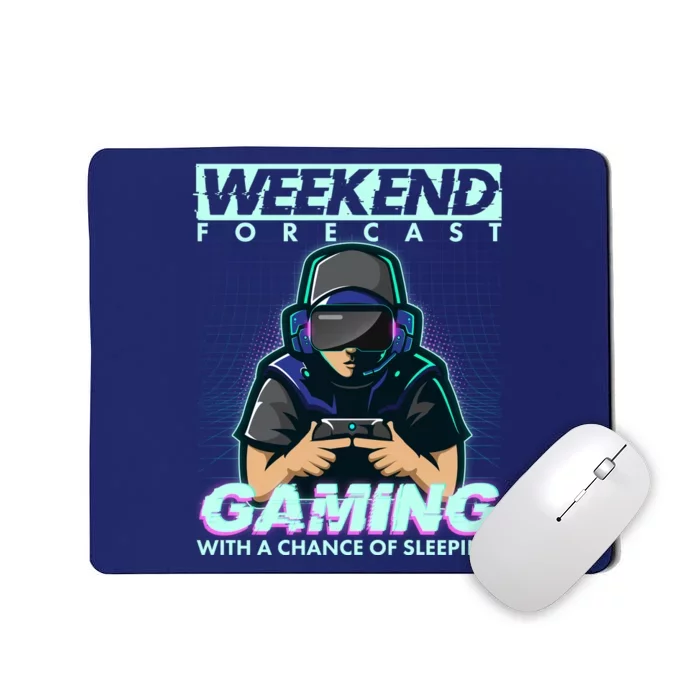 Weekend Forecast Gaming With A Chance Of Sleeping Mousepad