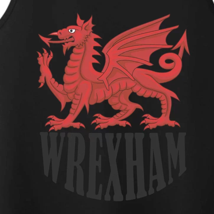 Wrexham FC Gift Football Club Wales Performance Tank