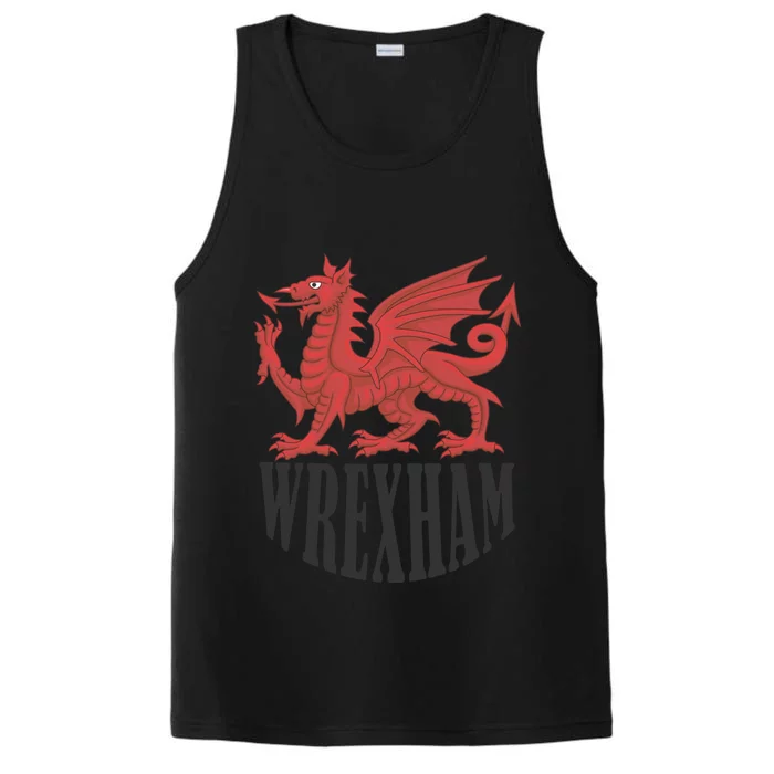 Wrexham FC Gift Football Club Wales Performance Tank