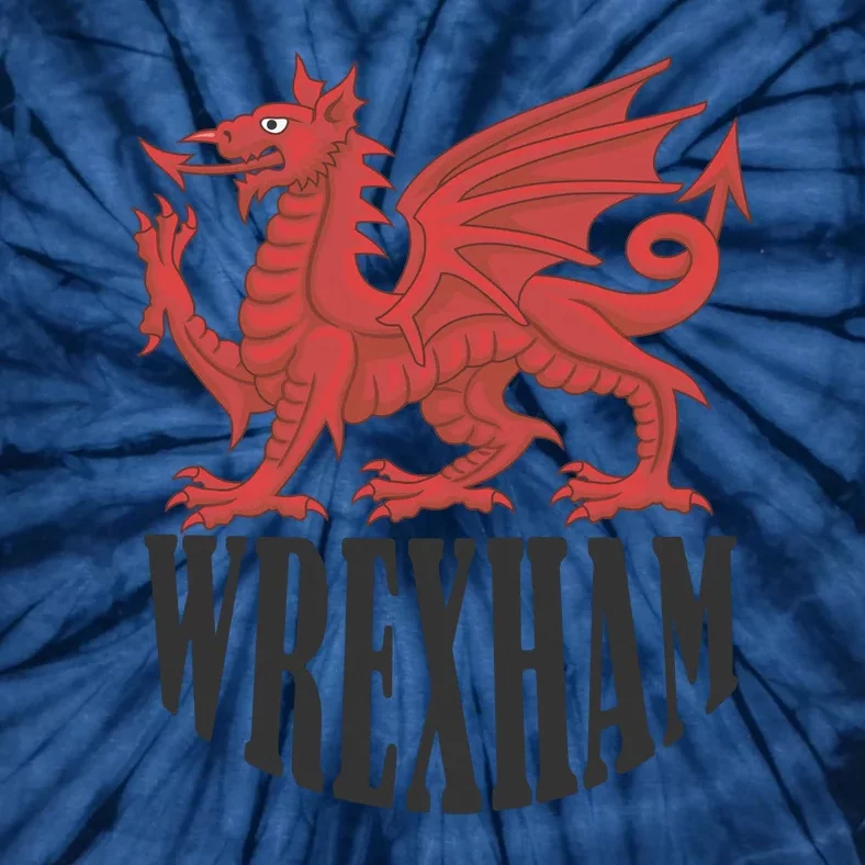 Wrexham FC Gift Football Club Wales Tie-Dye T-Shirt