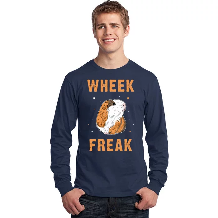 Wheek Freak Guinea Pig Tall Long Sleeve T-Shirt