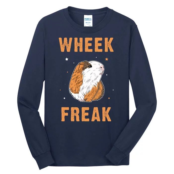 Wheek Freak Guinea Pig Tall Long Sleeve T-Shirt