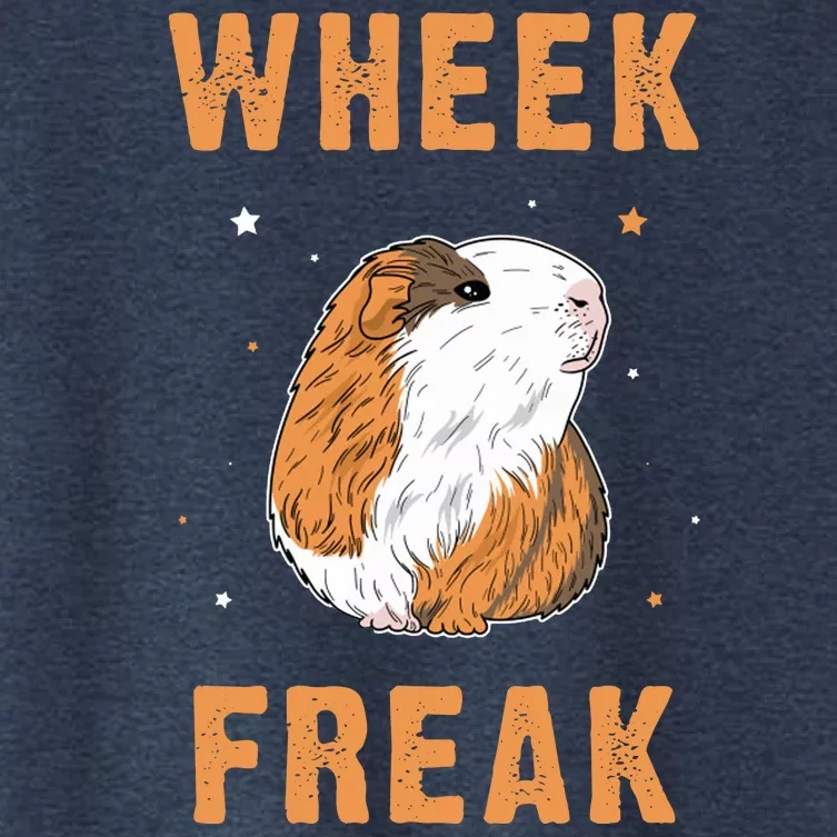 Wheek Freak Guinea Pig Women's Crop Top Tee