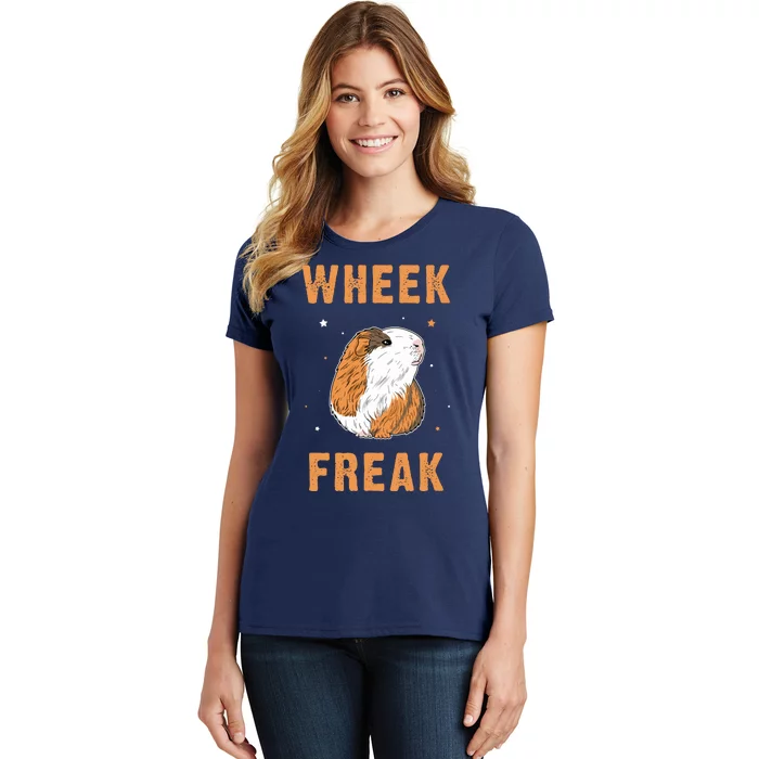 Wheek Freak Guinea Pig Women's T-Shirt