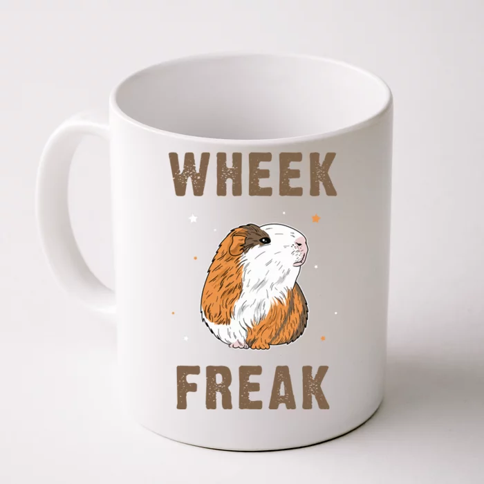 Wheek Freak Guinea Pig Front & Back Coffee Mug