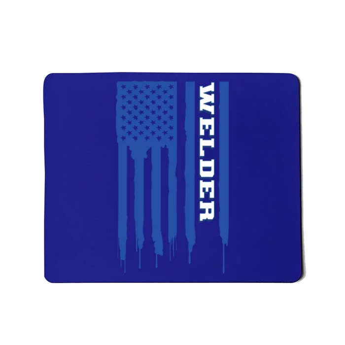 Welder Flag Gift Mousepad