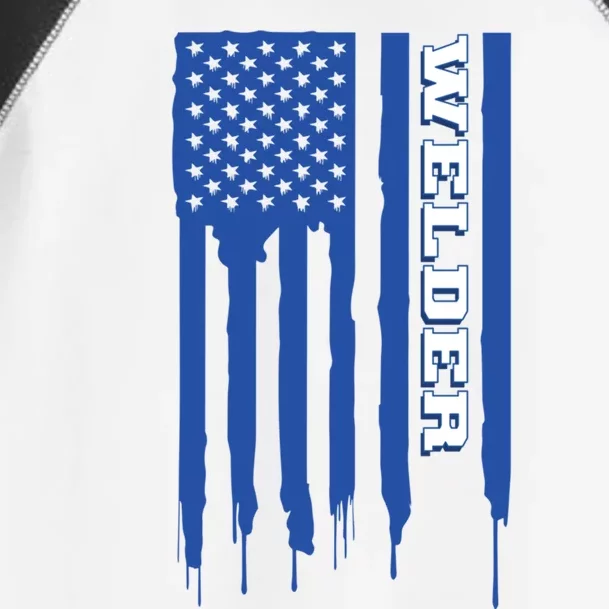 Welder Flag Gift Toddler Fine Jersey T-Shirt