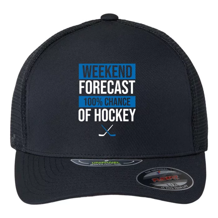 Weekend Forecast Hockey Flexfit Unipanel Trucker Cap