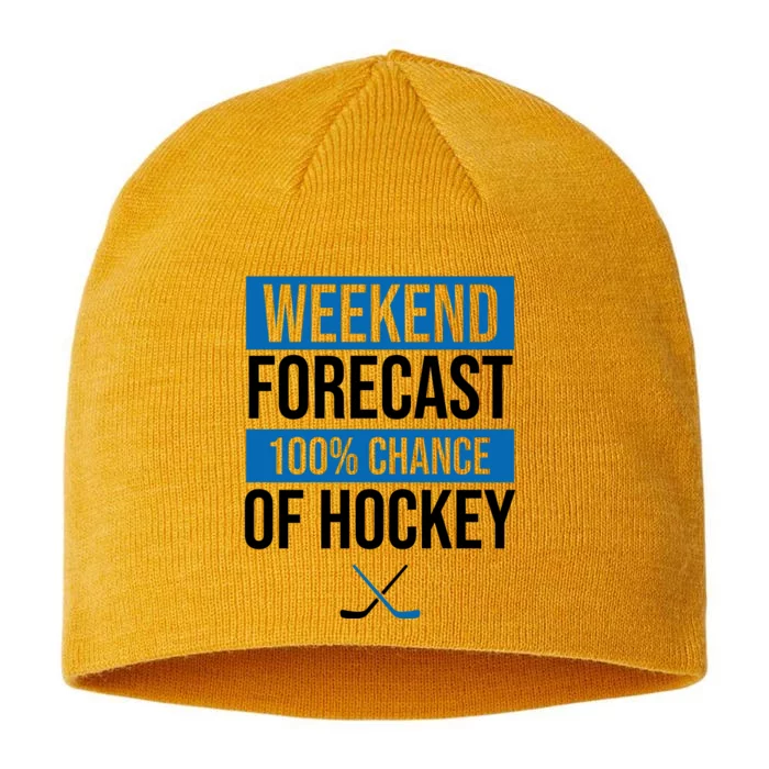 Weekend Forecast Hockey 8 1/2in Sustainable Knit Beanie