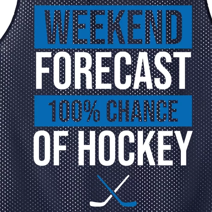 Weekend Forecast Hockey Mesh Reversible Basketball Jersey Tank