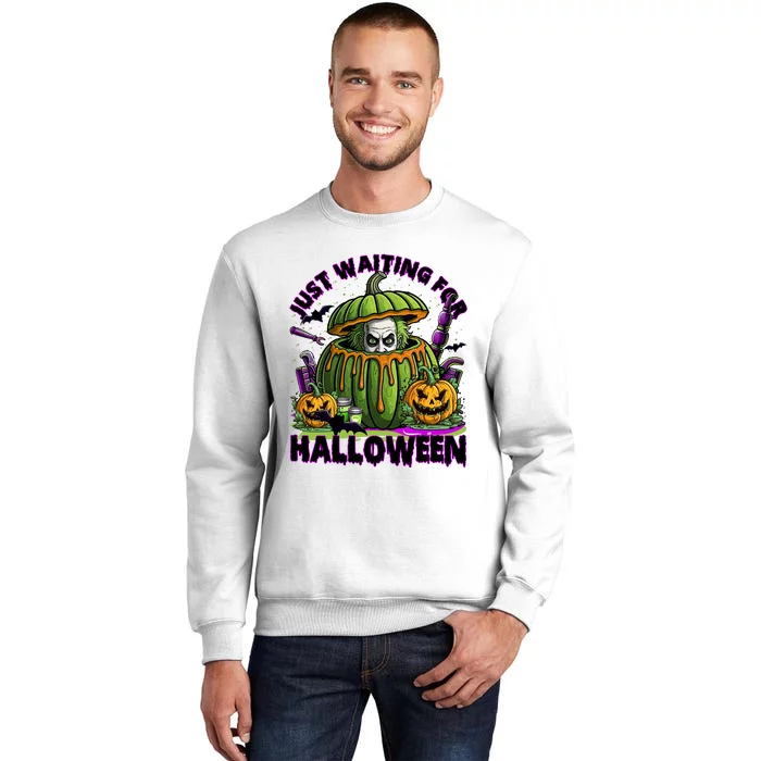 Waiting For Halloween Like Beetle Juice Horror Movie Sweatshirt