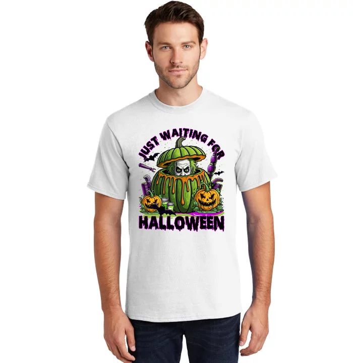 Waiting For Halloween Like Beetle Juice Horror Movie Tall T-Shirt