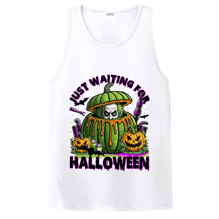 Waiting For Halloween Like Beetle Juice Horror Movie Performance Tank