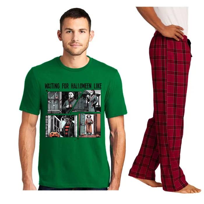 Waiting For Halloween Like Horror Movie Pajama Set