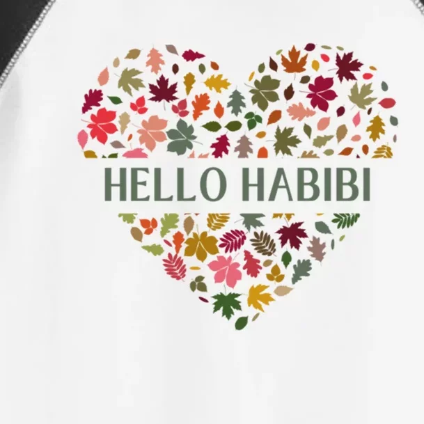 Welcome Fall Hello Habibi Gift Toddler Fine Jersey T-Shirt