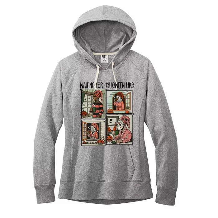 Waiting For Halloween Like Women's Fleece Hoodie