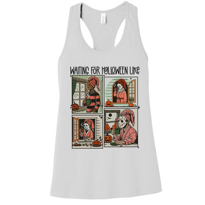 Waiting For Halloween Like Women's Racerback Tank