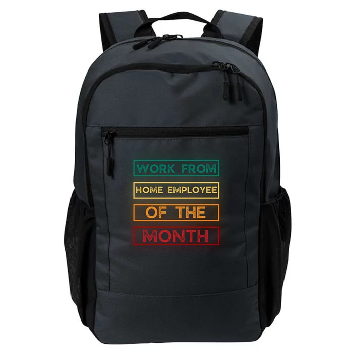 Work From Home Employee Of The Month Retro Daily Commute Backpack