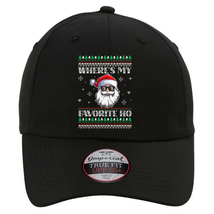 Where's-My Favorite Ho Christmas Season The Original Performance Cap