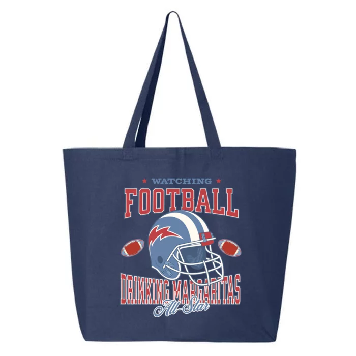 Watching Football Ing Margaritas All Star Gift 25L Jumbo Tote