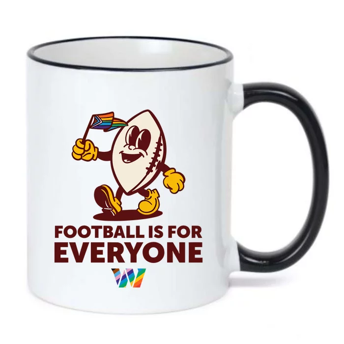 Washington Football Is For Everyone Pride 2024 Black Color Changing Mug