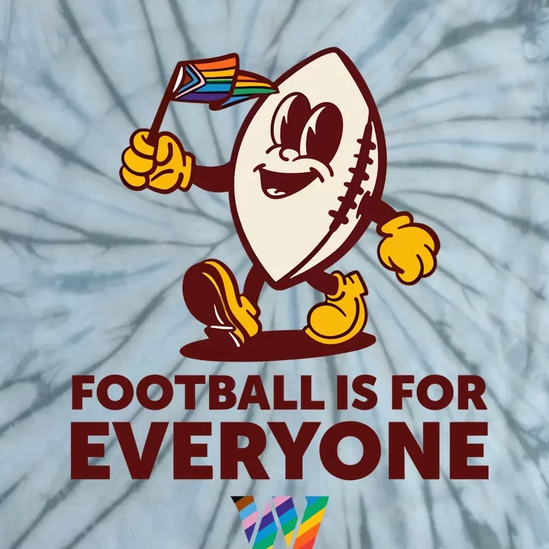 Washington Football Is For Everyone Pride 2024 Tie-Dye T-Shirt