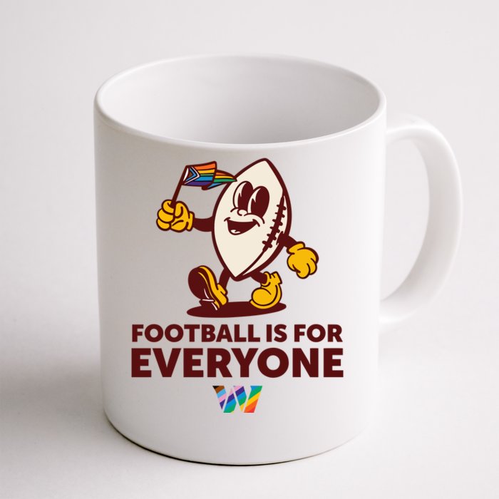 Washington Football Is For Everyone Pride 2024 Front & Back Coffee Mug