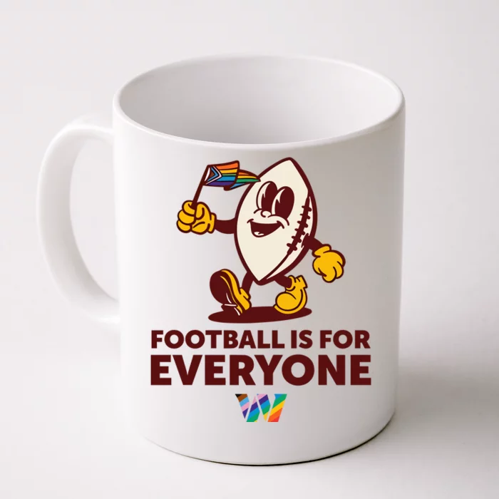 Washington Football Is For Everyone Pride 2024 Front & Back Coffee Mug