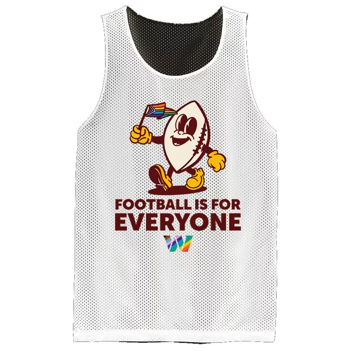 Washington Football Is For Everyone Pride 2024 Mesh Reversible Basketball Jersey Tank