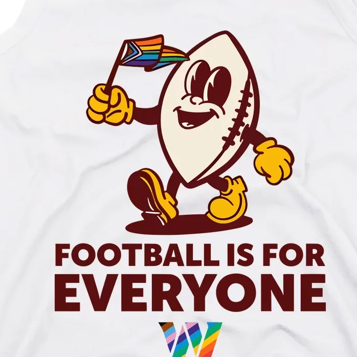 Washington Football Is For Everyone Pride 2024 Tank Top