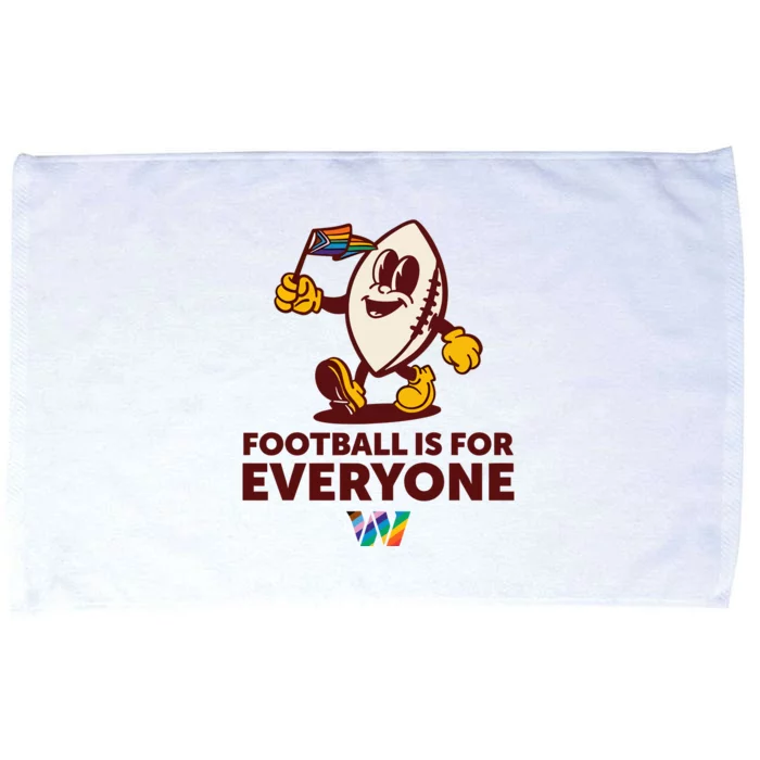 Washington Football Is For Everyone Pride 2024 Microfiber Hand Towel