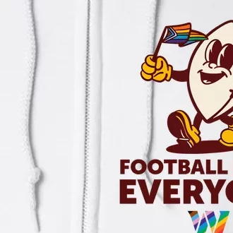 Washington Football Is For Everyone Pride 2024 Full Zip Hoodie