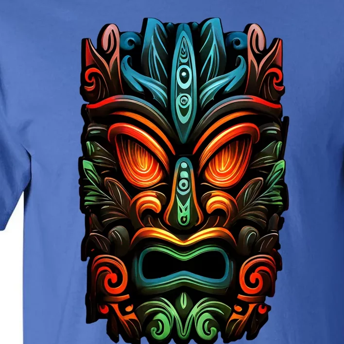 Welcome Fun In The Sun With Our Tropical Tiki Mask Cute Gift Tall T-Shirt