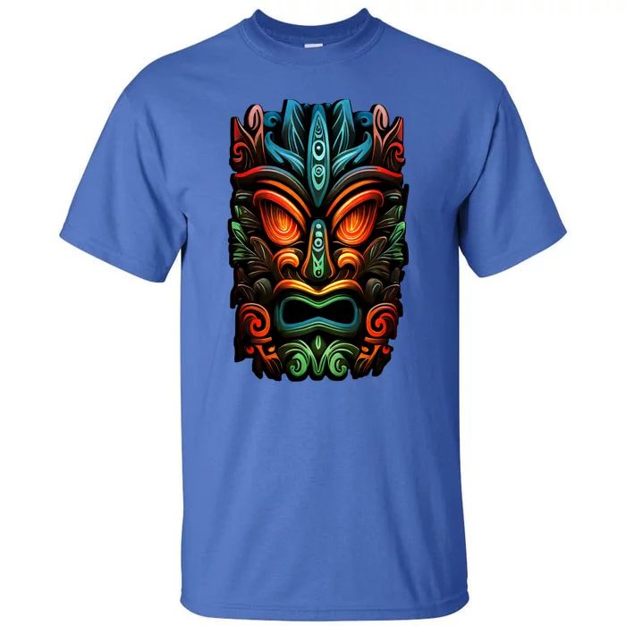 Welcome Fun In The Sun With Our Tropical Tiki Mask Cute Gift Tall T-Shirt