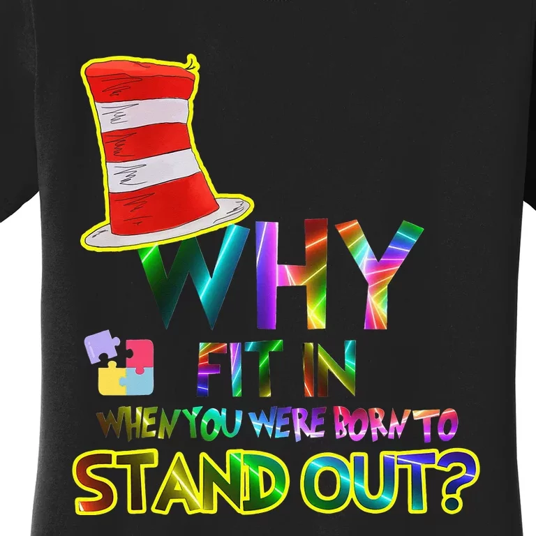 Why Fit In When You Were Born To Stand Out Reading Women's T-Shirt